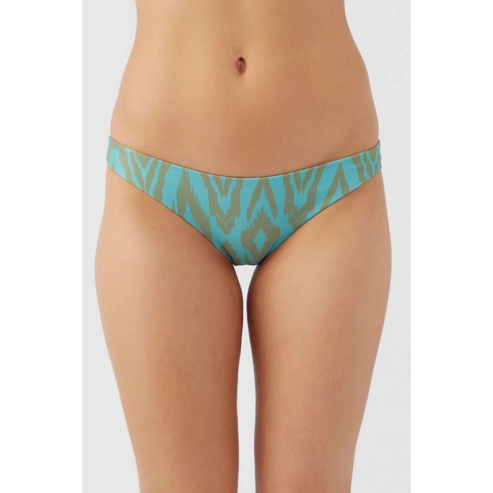 O'Neill Isabella Ikat Rockley Bottoms Women's Large Blue Stretch Swimwear ERK354 - Picture 10 of 15